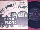 PINK FLOYD - See Emily play Rare Swedish PS 1967