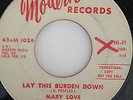 RARE NORTHERN SOUL PROMO 45/ MARY LOVE 