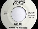 CANDIDO Y EL MOVIMIENTO 45 Baby Doll / Palos De NEAR MINT Latin Soul SALSA mg13
