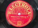 3x 78rpm ROSÉ QUARTET plays Beethoven op.74 -  GERMAN ELECTROLA