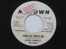 CHOKER CAMPBELL'S BIG BAND Come See About Me Motown WLP Promo Northern Soul 45