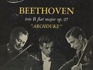 Beethoven Archduke Trio Fournier Janigro Badura-Skoda NM Westminster WL5131 1C1F