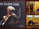 ITZHAK PERLMAN SIGNED - VINYL ALBUM - THE PERLMAN SOUND, w/ Event Photos, Flyer