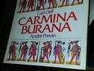 Carl Orff Andre Previn CARMINA BURANA ORIGINAL MASTER RECORDING London Symphony