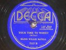 78 RPM -- Blind Willie McTell, Decca 7117, E+ / EE+  Blues
