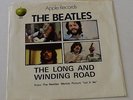 THE BEATLES THE LONG AND WINDING ROAD 45 WITH PICTURE SLEEVE APPLE RECORDS 2832