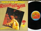 TOOTS & THE MAYTALS REGGAE GOT SOUL ISLAND ILS-80689 Japanese Pressing Vinyl LP