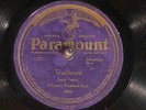 78 RPM -- O'Bryant's Washboard Band, Paramount 12265, E- / E-V+  Jazz / Blues