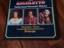 Verdi Rigolletto, Sutherland-Pavarotti-Milnes, 3 LP Record Box Set