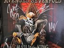 AVENGED SEVENFOLD Hail to the King AUTOGRAPHED (Vinyl, 2 Discs, Warner Bros.)