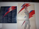 David Bowie ALADDIN SANE Vinyl LP Sleeve Lyrics 1973 RS 1001 LSP-4852