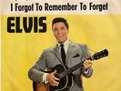 ELVIS PRESLEY MYSTERY TRAIN/I FORGOT TO REMEMBER 7-INCH