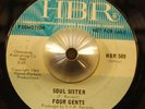 FOUR GENTS soul sister / I've been trying 45 HBR --- soul funk --- VG/VG+