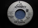DICK D'AGOSTIN: It's You/ I Let You Go (45) VG+ - Promo - Ships WORLDWIDE