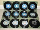 THE TURTLES Eleven Original White Whale Label 45's Nice Lot