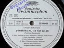 Schumann: Symphony Nos.1 & 4 - Kubelik **Deutsche DG White Label Promo LP**