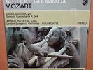 PHILIPS MOZART GRUMIAUX VIOLIN CONC./SINFONIA CONCERTANTE DAVIS/LSO SEALED LP