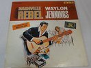 Waylon Jennings Nashville Rebel RCA Victor LPM 3736 LP Autographed Signed