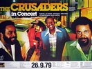 CRUSADERS - 1979 - Konzertplakat - Concert - Street Life - Tourposter
