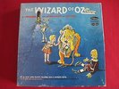 THE WIZARD OF OZ - 4 LP BOOK SET VINYL READ BY MARVIN MILLER & JANE WEBB - RARE