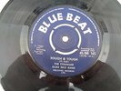 the stranger / duke reid band  single  on  blue  beat  records   1963  rare