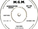 MARK DINNING - TEEN ANGEL - VERY RARE 1960 OFFICIAL M-G-M DEMONSTRATION SINGLE