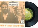 9237 PAUL & LINDA MCCARTNEY - EAT AT HOME - RARE NORWAY 45/PS