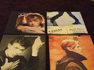 David Bowie vinyl records - Low, Lodger, Young Americans, Heroes - VGC
