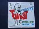 TRAVEL FIVE JOHNNY HURRICANES KASERNENHOF TWIST DYNAMIT PHILIPS  RARE SINGLE 7