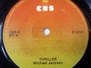 MICHAEL JACKSON thriller / wanna be startin’ something’ 45 KENYA PRESS 7 inch