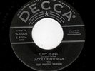 ROCKABILLY-JACKIE LEE COCHRAN-DECCA  30206-RUBY PEARL/MAMA DON'T YOU THINK I K