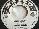 CLASSIE BALLOU   CRAZY MAMBO ** US NASCO 45 PROMO MINT. SURF