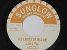 RUDY TEE & RENO-BOPS: All I Could Do Was Cry / Let The Four Winds Blow 45 Soul