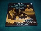 SAL 3805-6 BACH 6 SONATAS FOR SOLO VIOLIN & CEMBALO EX+ SZERYNG