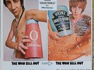 The Who Sell Out 33 RPM Rock Vinyl LP w/Hype Sticker, Orig. Inner Sleeve    M-