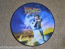 BACK TO THE FUTURE Movie Soundtrack Picture Disc RECORD LP VG++