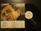 JOHNNY CASH AT FOLSOM PRISON VINYL LP RECORD-RADIO STATION WLP PROMO-MONO