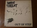 MINOR THREAT OUT OF STEP LP RECORD DISCHORD NO 10 ORIGINAL BLACK BACK