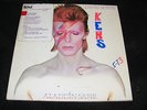 Advance Issue w TIMING STRIP ALADDIN SANE David Bowie GLAM Prog GATEFOLD RCA LP