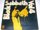 BLACK SABBATH 'VOL.4' 1972 STEREO LP (FIRST PRESS.) VG/G
