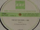 THE CLASH ROXY MUSIC SKIDS LAMBRETTAS CLIFF  BBC TOP POPS TRANS DISC 826 LP 1980