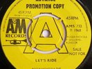 ROGER NICHOLS & THE SMALL CIRCLE OF FRIENDS-LETS RIDE/LOVE SO FINE-A&M 732 EX