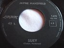 JAYNE MANSFIELD   SUEY ** 60's US LONDON 45 MOD POPCORN