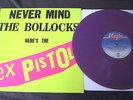 Sex Pistols ?– Never Mind The Bollocks PURPLE VINYL re LP virgin