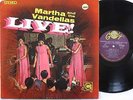 MARTHA REEVES AND THE VANDELLAS LP, LIVE (GORDY US Issue EX/EX)