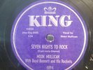 King 78 RPM Moon Mullican 4894 Seven Nights To Rock E/E-