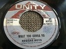 Reggae Boys What You Gonna Do Rare Killer Rocksteady Ska 7
