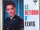 ELVIS PRESLEY FRANCE EP 86.286 M LE RETOUR D' ELVIS VOL 1 FRANCE