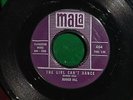 BUNKER HILL   THE GIRL CAN'T DANCE   RARE R&B SOUL SCREAMER 45 * HEAR IT