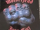 MOTORHEAD Iron Fist UK Press Vinyl LP 1982 BRNA 539 BRONZE Unplayed Inner Lyric